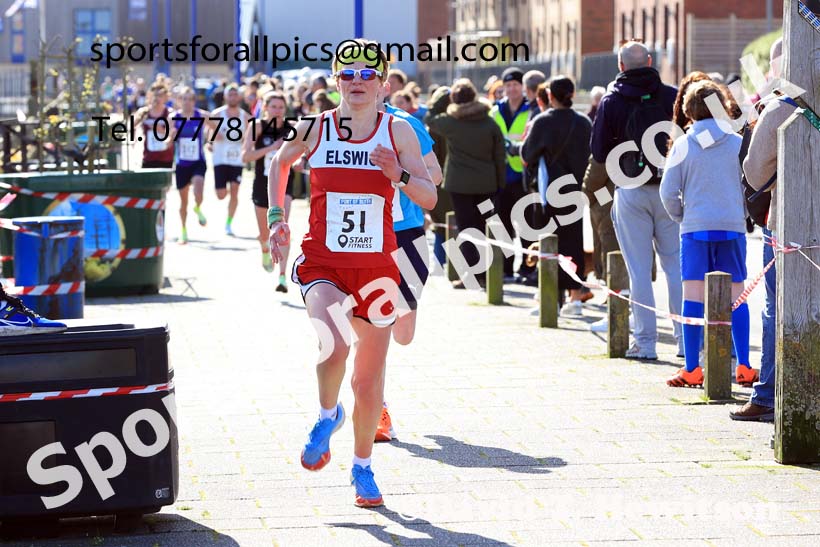 The 2024 Blyth 10k Road Race.  Photo: David T. Hewitson/Sports for All Pics